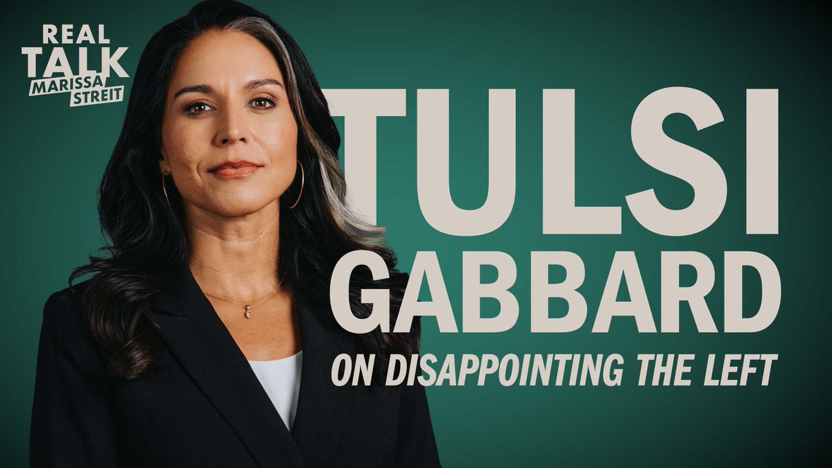 I’m curious how many of you feel like Tulsi Gabbard 🌺? Can you see that the left is intolerant and dishonest?