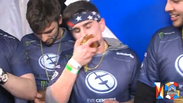 January 2016: Evil Geniuses defeat CLG in Game 7 to win X Games Gold in Aspen, CO! 🏆 🥇 Snip3down 🥇 Justin Brown 🥇 Lunchbox 🥇 Hamza 🥇 FaZe Towey #HCS10Years