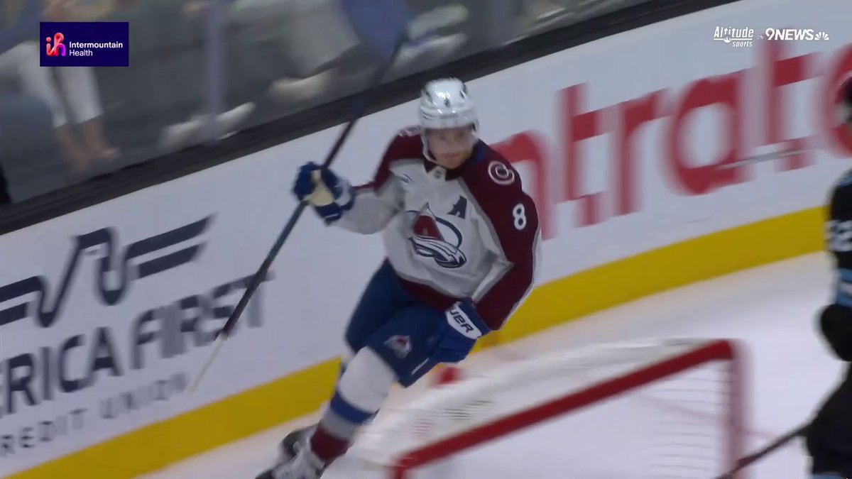 Cale Makar has 15 points in eight games. Yeah, you read that right. 🤯