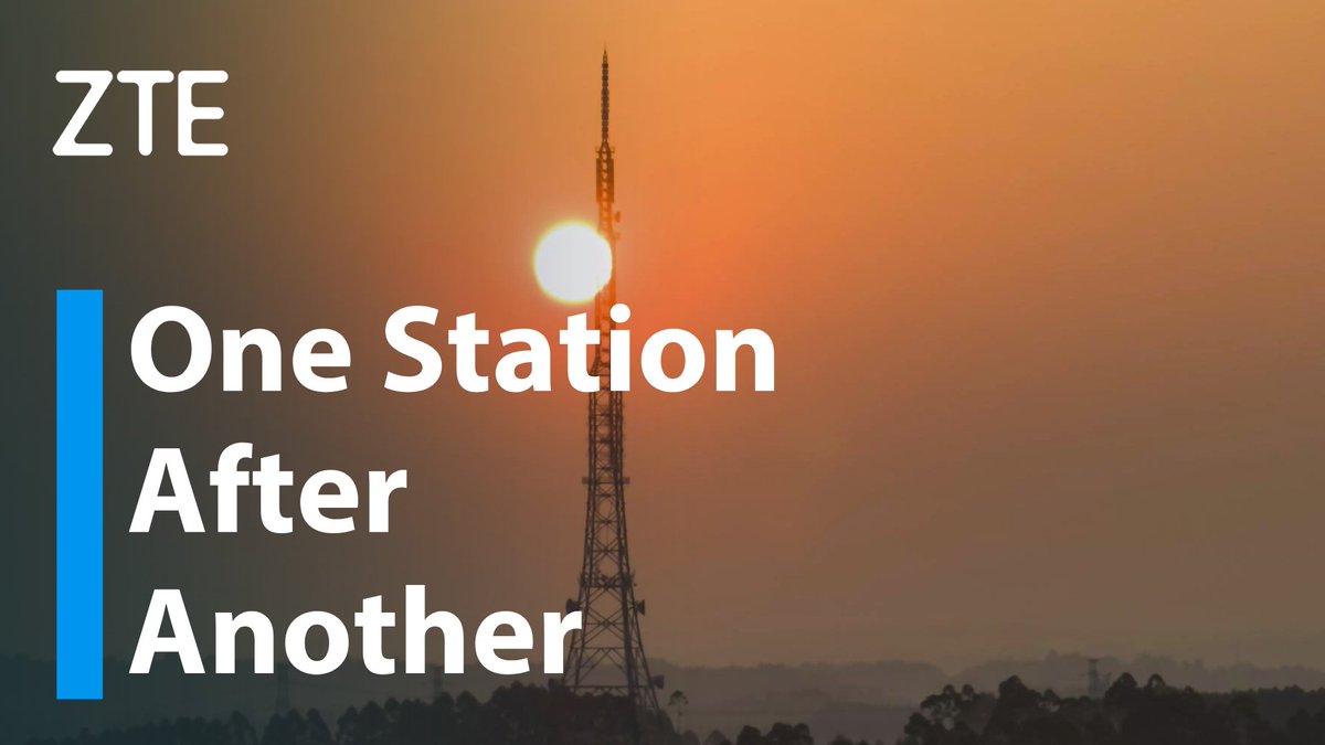 🌍 Introducing "One Station After Another"! In our latest video, explore ZTE’s commitment to global connectivity through our innovative base stations—from the highest peaks to remote rural areas. Join us as we bridge gaps and empower lives.