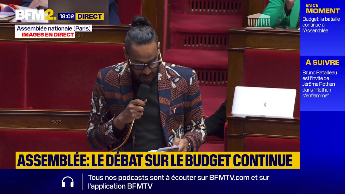 "Pourquoi parler de travail au noir ?" le député Frédéric Maillot appelle à ne plus employer l'expression