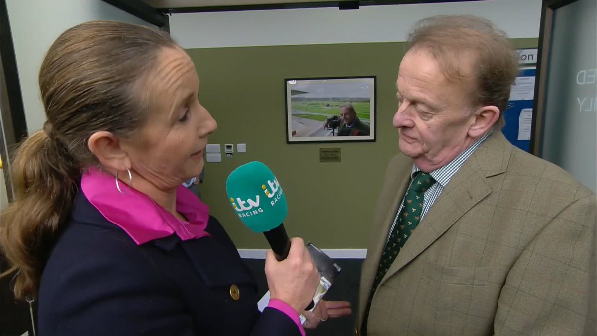 The pressroom at Cheltenham has been renamed... Congratulations to the legend that is Alistair Down 👏