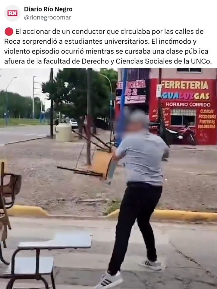 "Violento": Por comentarios sobre el tweet que publicó Diario Río Negro