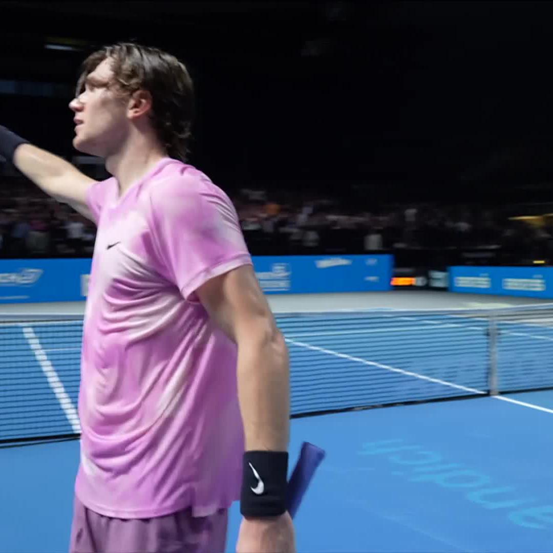 Confidence building ⏩ jack draper comes through a tricky encounter to defeat Machac 6-3 3-6 6-1 to reach the semifinals in Vienna! #ErsteBankOpen