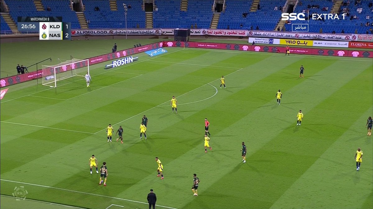 هدددددف!⚽ تسديدة مزياني تدرك التعادل للخلود⚽🔥 الخلود 2 × 2 النصر #دوري_روشن_السعودي #الخلود_النصر | #SSC