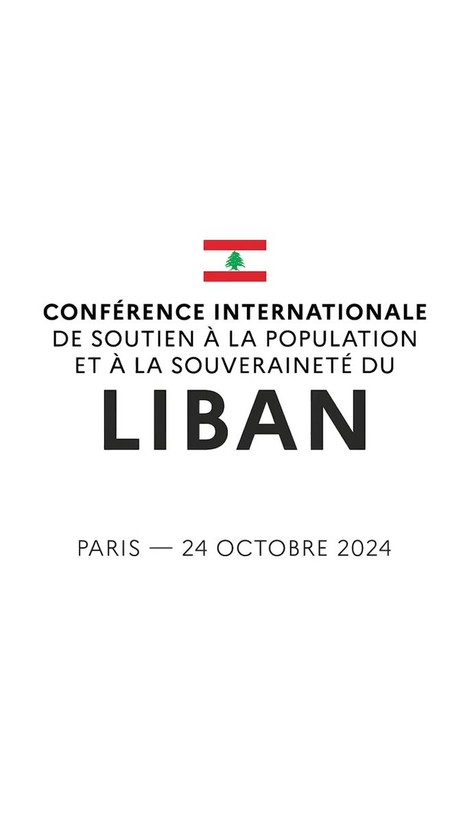 La Conférence en soutien à la population libanaise et à la souveraineté du #Liban s'est tenue hier à Paris. 🇱🇧🇫🇷 Revivez cette journée avec Zakari Ramouki, chargé de mission au ministère de l’Europe et des Affaires Étrangères ⬇️ La France au Liban 🇫🇷🇪🇺