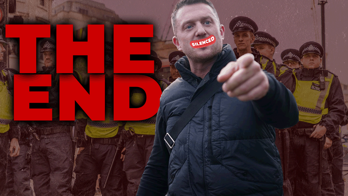 THE END OF HIM: You Have To Be There Pure corruption of power Free Tommy Tommy Robinson 🇬🇧 you have to be their tomorrow 26th of October.