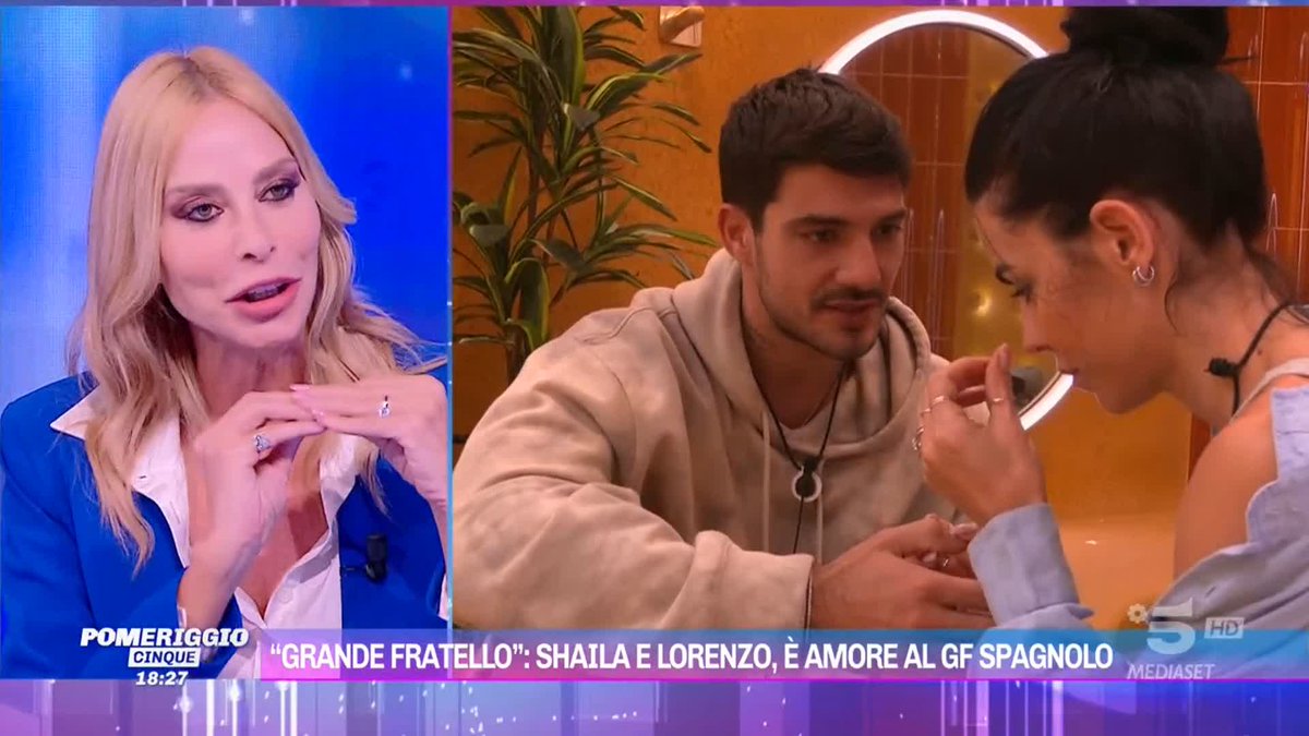 #GrandeFratello, "Shaila e Lorenzo hanno montato un teatrino, chi ci casca in questa recita..." Stefania Orlando a #Pomeriggio5