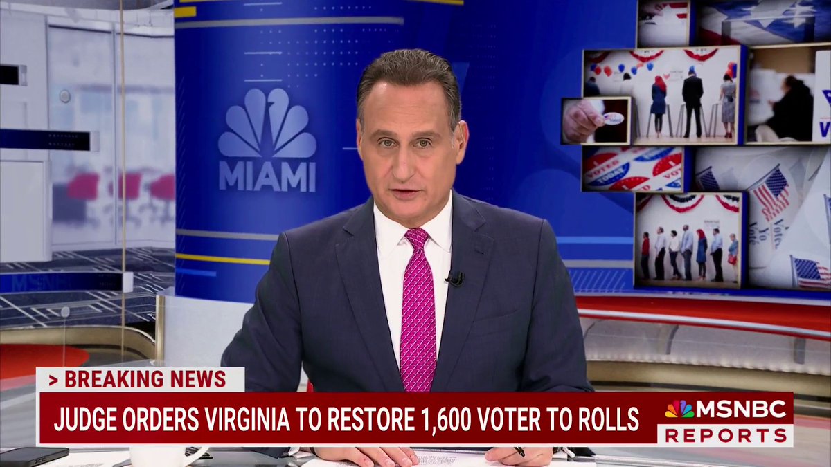 BREAKING: Federal judge blocks Virginia from dropping alleged non-citizens from voter rolls