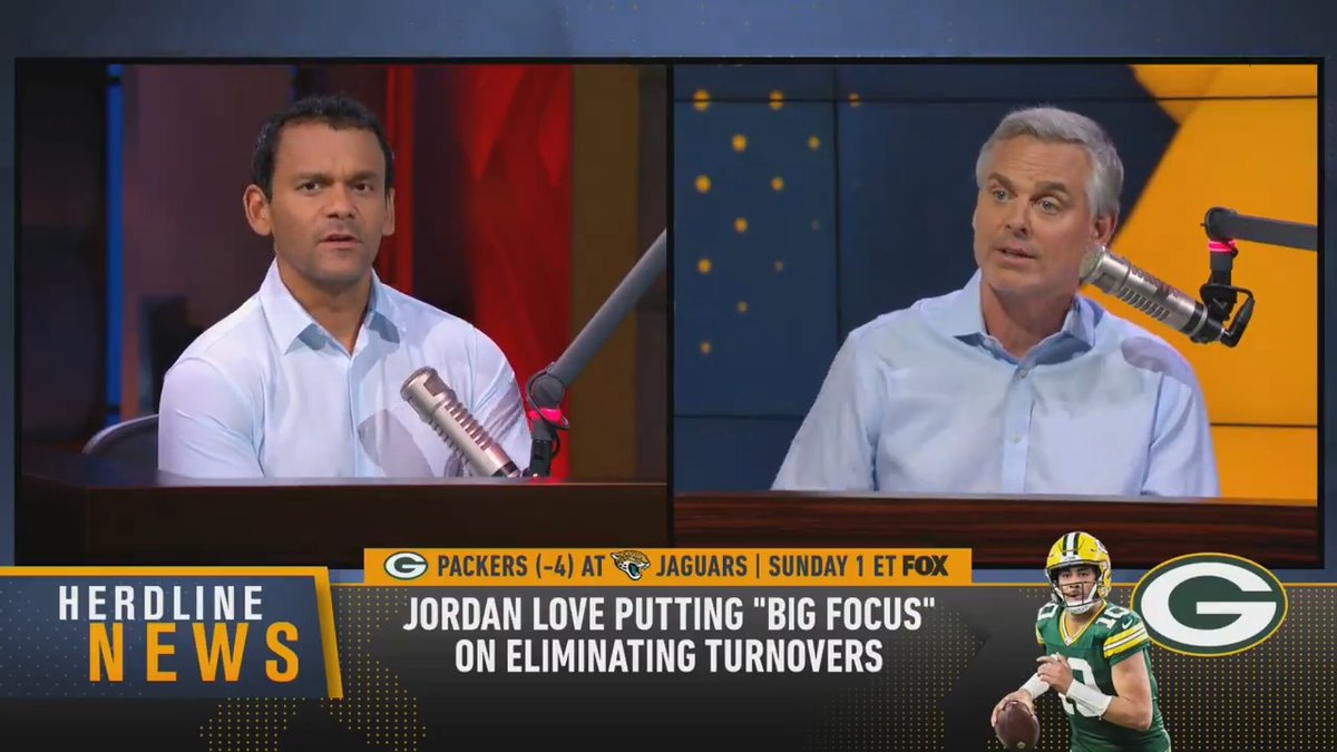"The question is, Jordan Love or C.J. Stroud — I'd take Jordan Love." — @ColinCowherd is all in on Green Bay's QB
