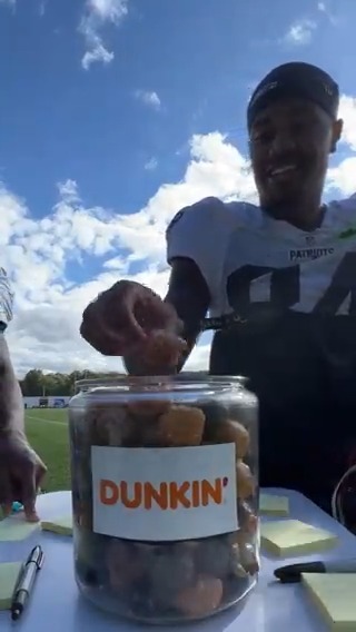 Munchkin count:____ 🤔 Dunkin' | #NEPats