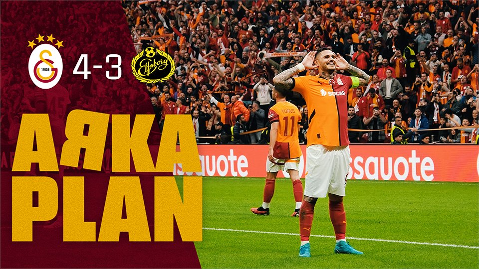 🎥 #ArkaPlan | Galatasaray 4-3 Elfsborg şimdi Galatasaray YouTube Katıl'da YAYINDA! 🔥 📺 Karşılaşmadan hiçbir yerde görmediğiniz en özel anları kaçırmayın! Tamamını izlemek için 👇