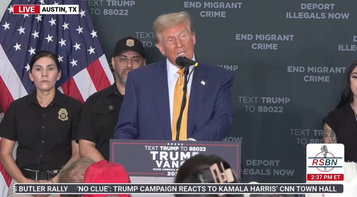 Trump: America is a garbage can. We're a garbage can