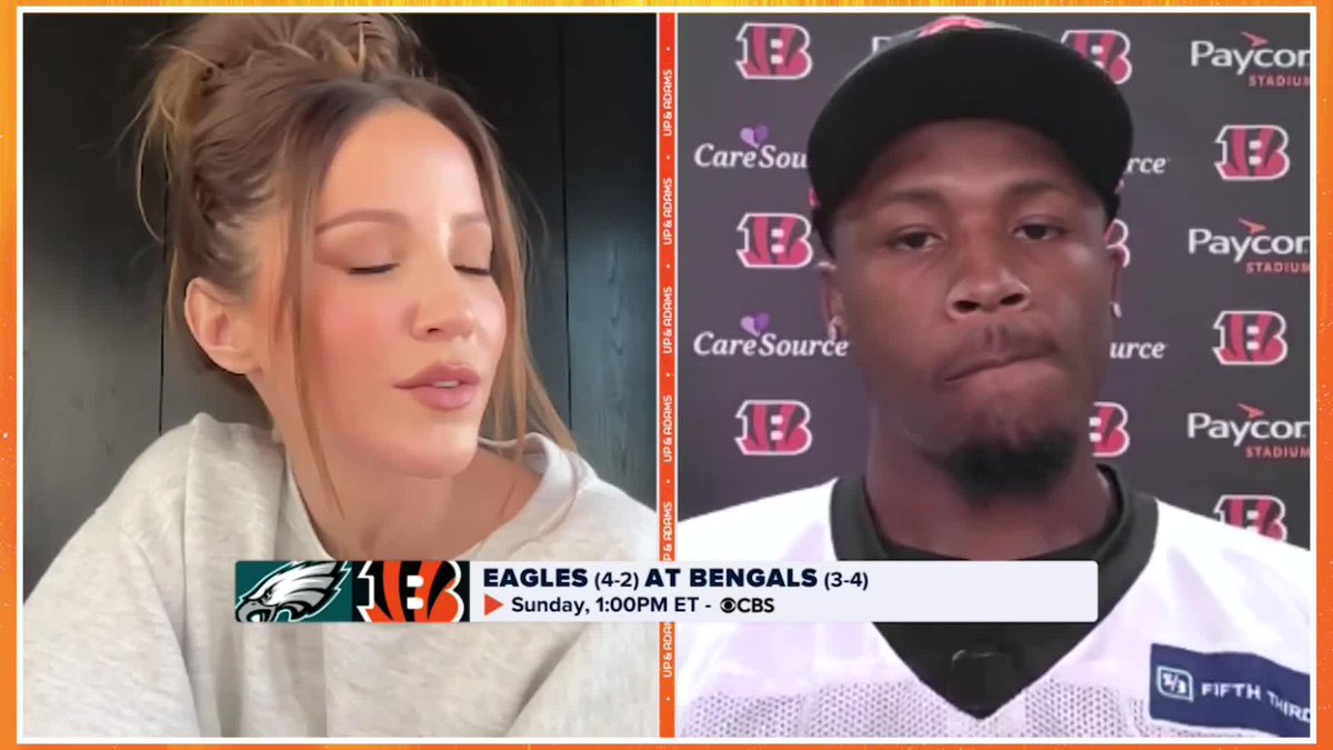 I cannot in fact handle the idea of Tee Higgins wearing another uniform. Tee Higgins⁵ Up & Adams
