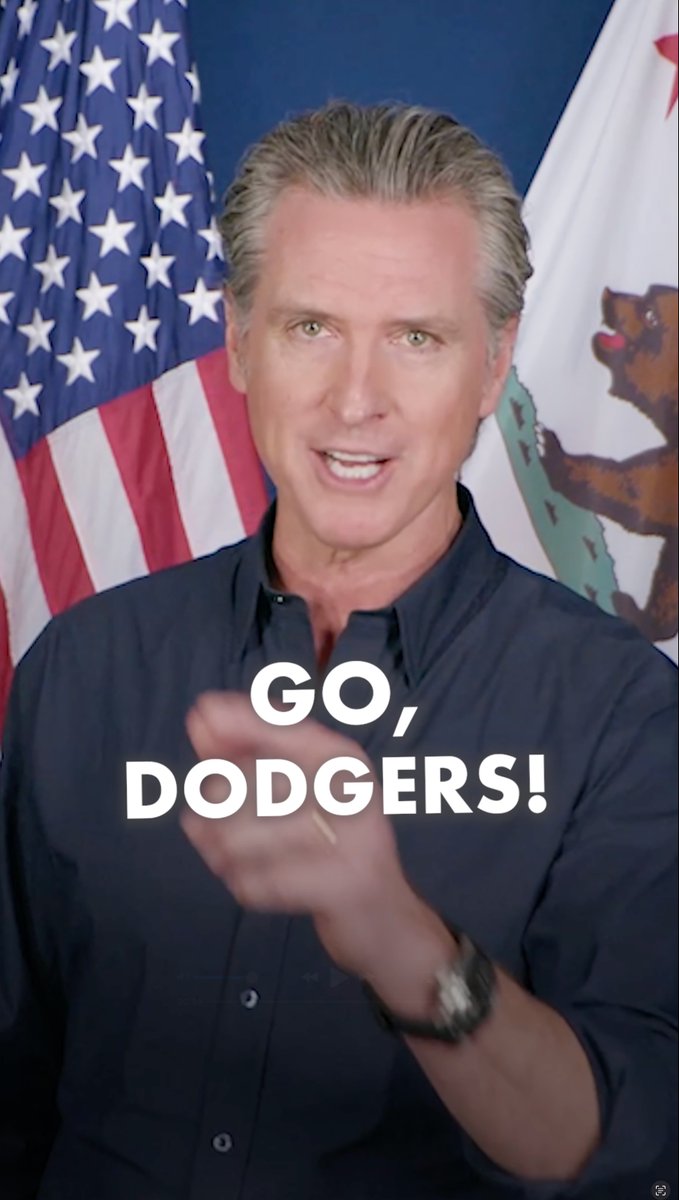 Game on, Governor Kathy Hochul! California knows how to win championships — and that's why I'm betting on the Los Angeles Dodgers to win the #WorldSeries.