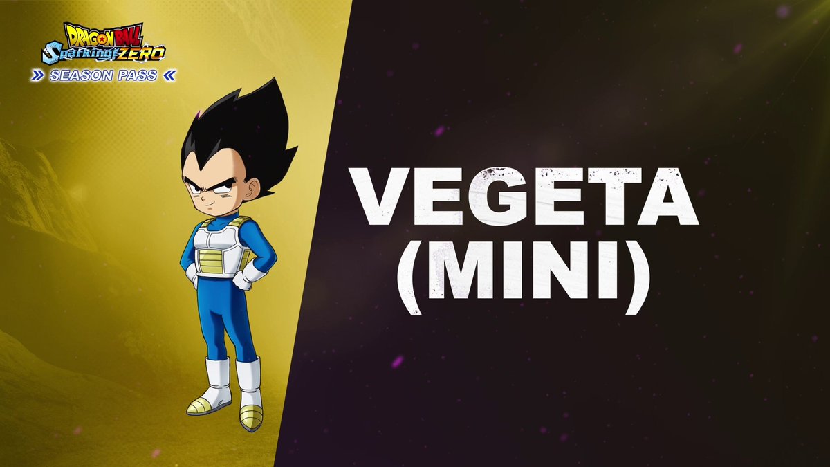 ICYMI: The SEASON PASS DLC 2 for DRAGON BALL: Sparking! ZERO is coming soon with Vegeta (Mini), Glorio & others as playable characters. #DBSZ