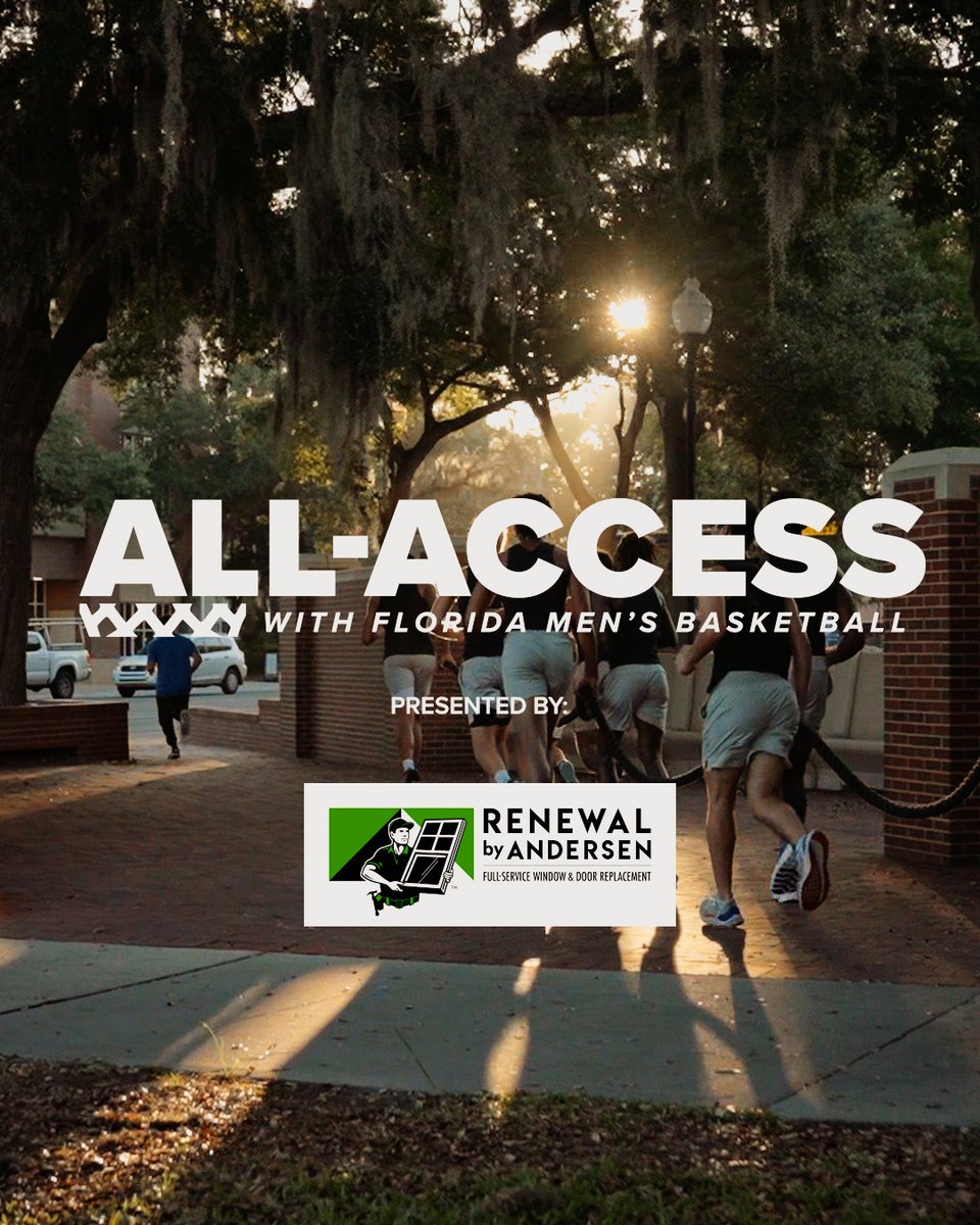What our program is about. Now airing, episode #1 of All Access: Florida Men’s Basketball. 🐊 Gators+: Presented by Renewal by Andersen of Florida | #GoGators