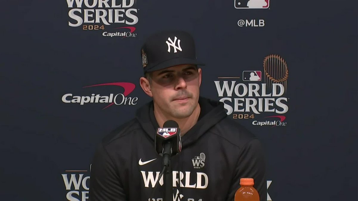 Carlos Rodón was asked about facing the Dodgers lineup: "They have good hitters, but we're here for a reason. I think our lineup is just as good. I honestly think we're better, I'm biased. I'm a big leaguer too, I'm supposed to get those guys out. That's what I'm paid for"