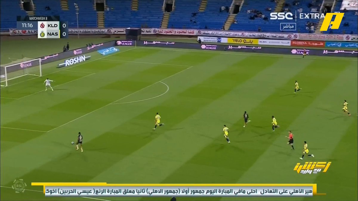 🚨🚨🚨🚨🚨🚨🚨🚨🚨 سمير عثمان: 🎙️ الزاوية غير صحيحة لوجود حالة تسلل تسببت في ركنية ومن خلالها سجل النصر❌ الحكم صفر لينهي المباراة اثناء إنفراد مُباشر لمهاجم الخلود وهذا التصرف غريب جدًا ❌ - وين جماهير الاهلي والاتحاد يتكلمون؟🤔