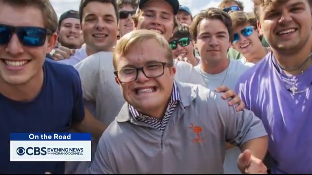 Clemson University student Charlie McGee always dreamed of joining a fraternity, but the process can be challenging — especially for a person with Down syndrome. Steve Hartman is On the Road with a story about inclusion and how one fraternity redefined brotherhood.