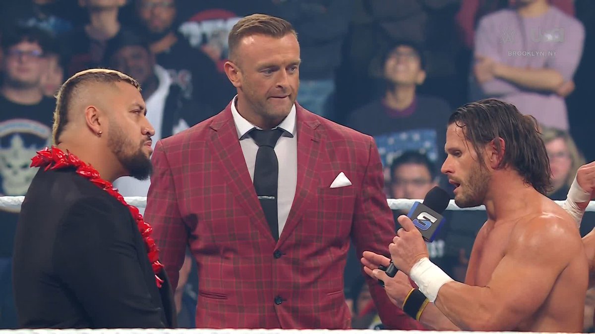 WHAAAAT??? 🤯🤯🤯 We're getting MCMG vs. #TheBloodline for the WWE Tag Team Titles RIGHT NOW!!! #SmackDown