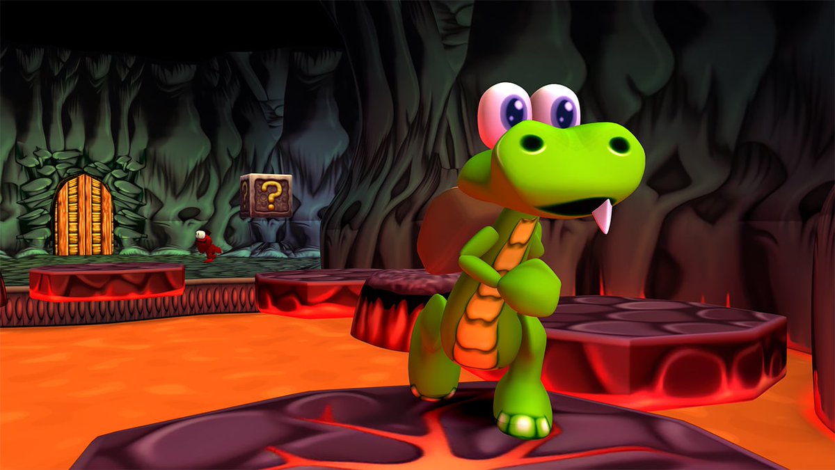 Take a look at gameplay from Croc: Legend of the Gobbos, an upcoming remaster of the 1997 platformer game. 🐊