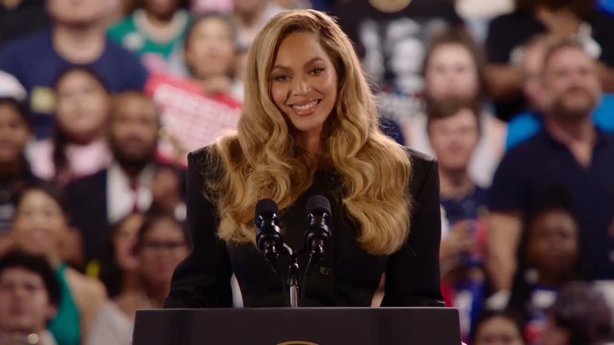 .BEYONCÉ’s full remarks in support of Vice President Harris