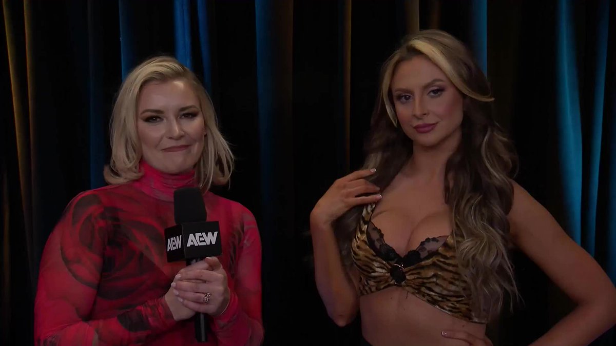 Dear Mr. Tony Khan, It is now a requirement that you give Harley Cameron at least one promo a week from now until the heat death of the universe. Thank you 😂 #AEWRampage