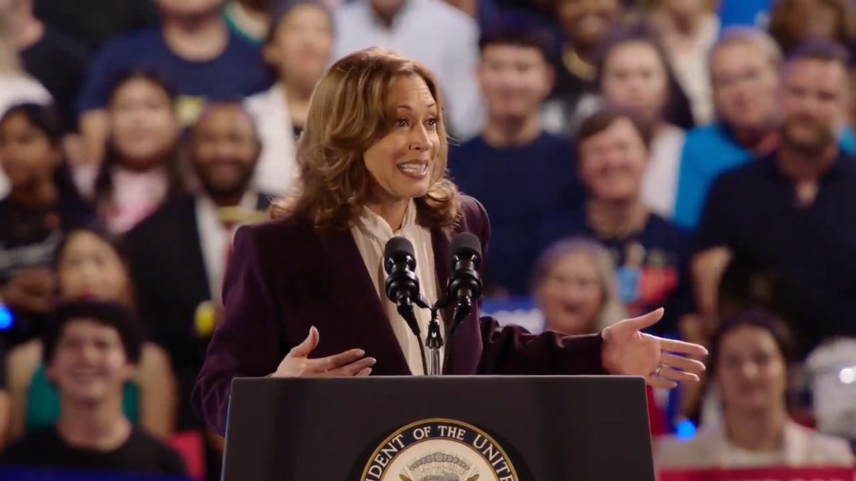 Vice President Harris: The Attorney General of Texas is suing to get their hands on the private medical records of women who leave the state to get care. So see what is happening. Donald Trump won’t let anyone see his medical records. But these guys want to get their hands on yours?