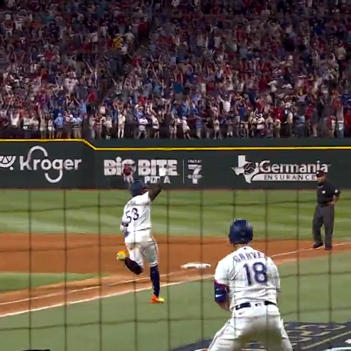 If the Dodgers win it will have to be a walk-off. There hasn’t been a walk-off since Adolis García hit the greatest walk-off in baseball history