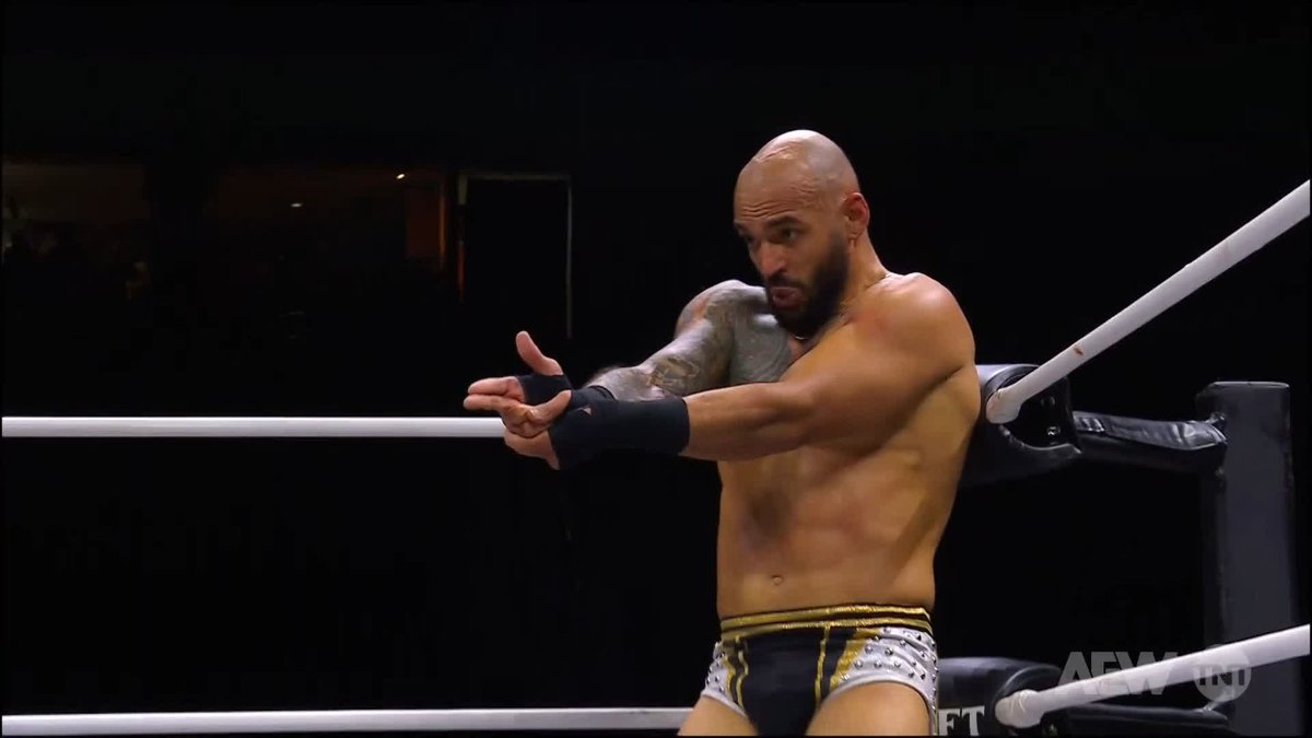 Ricochet debuts new finisher in AEW.