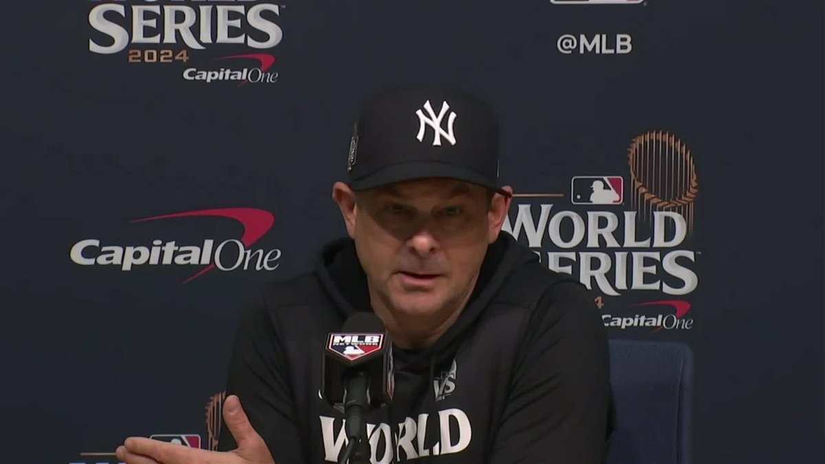Aaron Boone said he "liked the matchup" in deciding to bring in Nestor Cortes in World Series Game 1