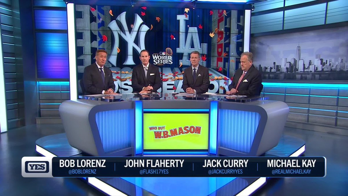 The Yankees fall to the Dodgers in Game 1. Bob Lorenz, @flash17yes, JackCurryYES, and Michael Kay react to the 6-3 loss. Watch #YANKSonYES live on YES, the YES App, and The Gotham Sports App: