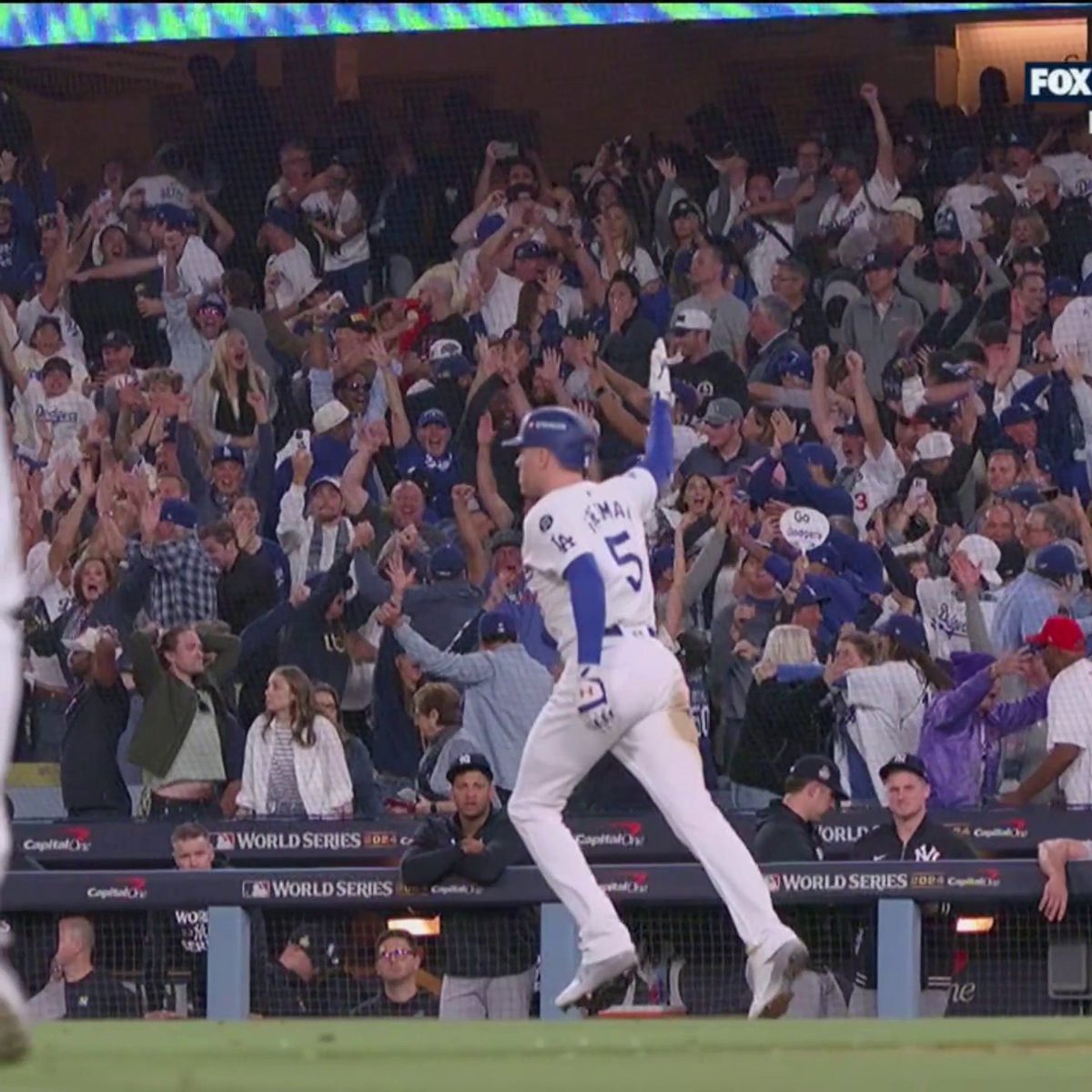36 years after Kirk Gibson ended #WorldSeries Game 1 at Dodger Stadium, Freddie Freeman etched his own name in historic fashion ๐
