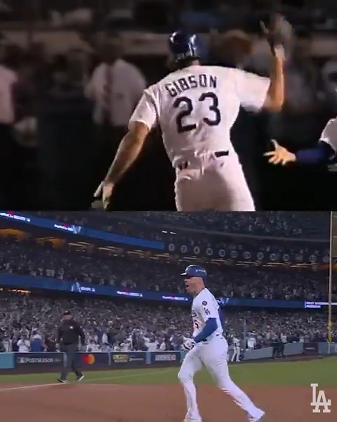 These home runs were both hit at 8:37 p.m. pacific time. 36 years apart.