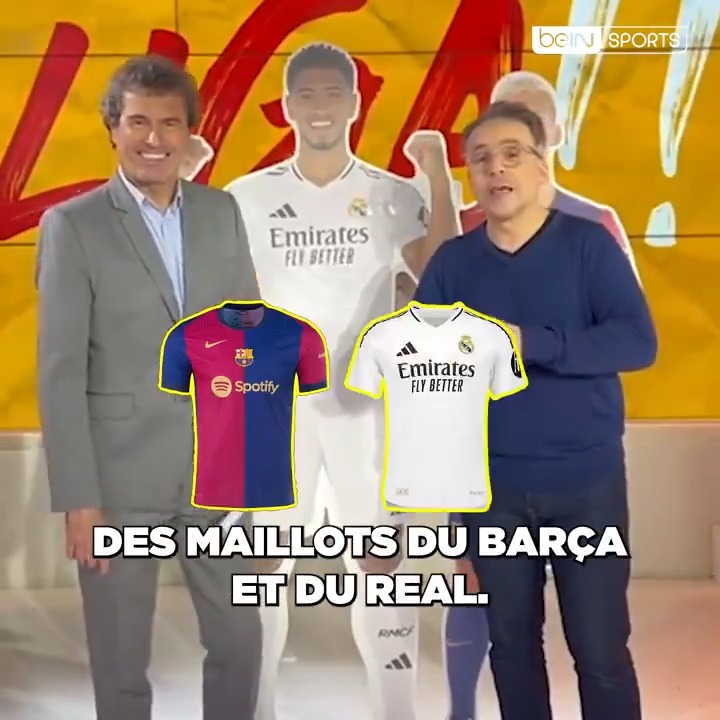 😍🎁 La #TeamDADA régale pour le Clasico ! 🔥 Tentez de deviner qui sera l'homme du match et l'homme du résultat d'#ElClasico ce samedi à 21H ! 👀👇 Si vous avez les mêmes qu'Omar da Fonseca et Benjamin Da Silva, on vous offre un maillot du Real Madrid ou du FC Barcelone ! #RMAFCB