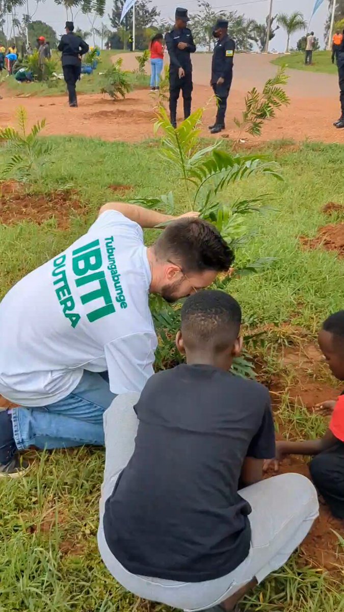 "Until you dig a hole, you plant a tree, you water it and make it survive, you haven't done a thing. You are just talking." ― Wangari Maathai #IgitiCyanjye🌳 | #KigaliYacu | #GreenRwanda🇷🇼🌿