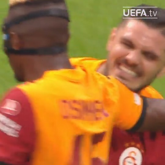 Osimhen ➡️ Mertens ➡️ Icardi ⚽️ Galatasaray EN | #UEL