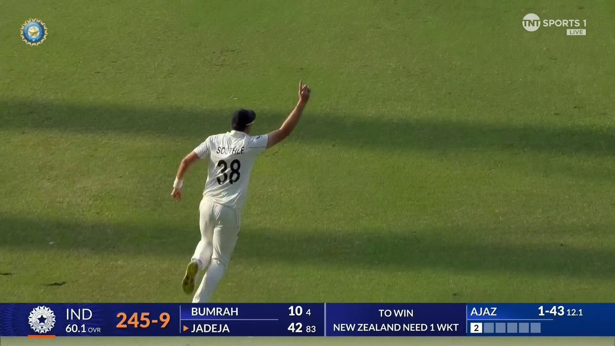 THE HISTORIC MOMENT. 🫡 - After 18 series, 4331 days, 12 years, New Zealand becomes the first team to win a Test series in India. 🔥