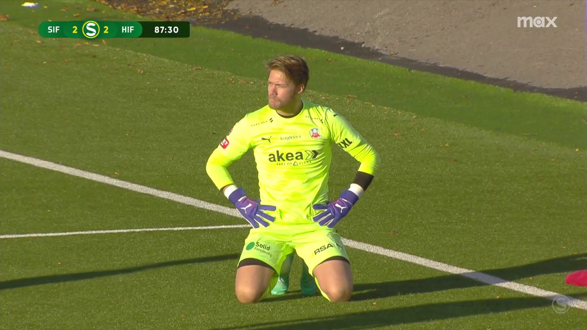 2-2! I den 88:e matchminuten kvitterar Amin Al-Hamawi för Sandvikens IF mot Helsingborgs IF 🤯 📲 Se matchen på Max
