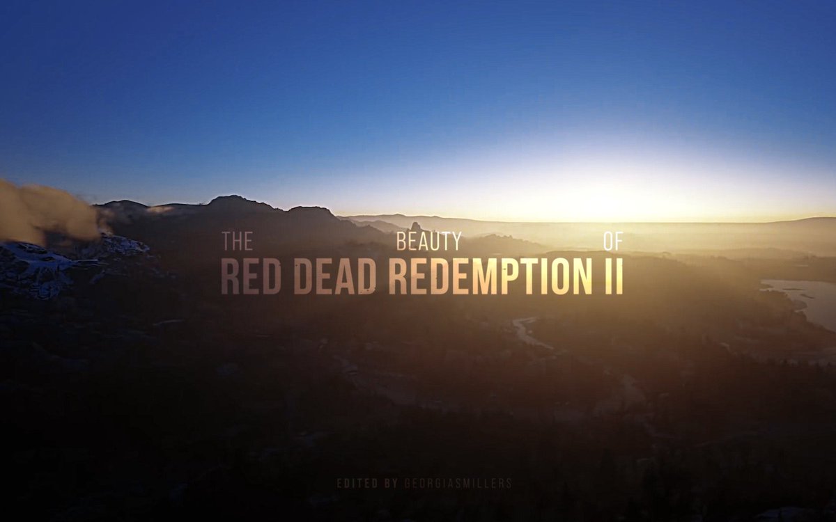 happy 6th birthday to red dead redemption 2 !