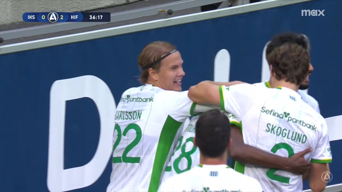 2-0 Hammarby! Bazoumana Touré med skallen på nytt! 🎯 📲 Se matchen på Max