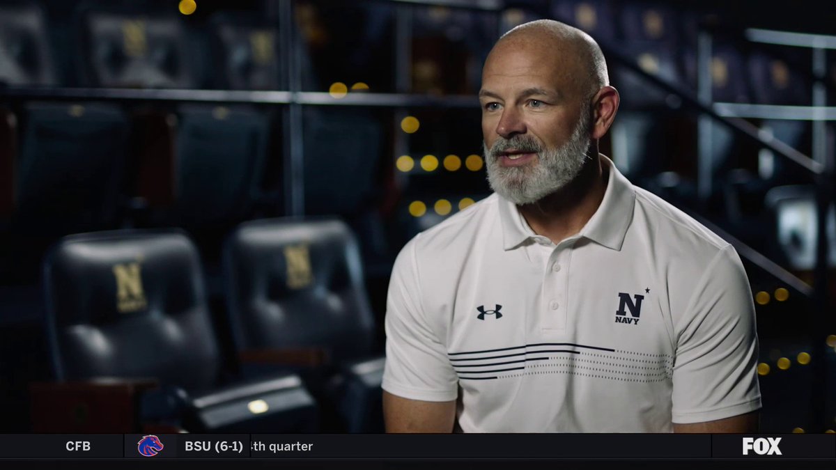 "They believe they can win, and I do too." Jenny Taft took a trip to Navy Football discuss the team's undefeated season ⬇️👏