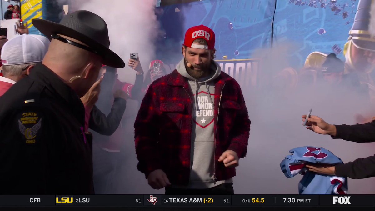 BRYCE HARPER IN THE HOUSE!!! 🏡🔥 Bryce Harper | Ohio State Football | Philadelphia Phillies