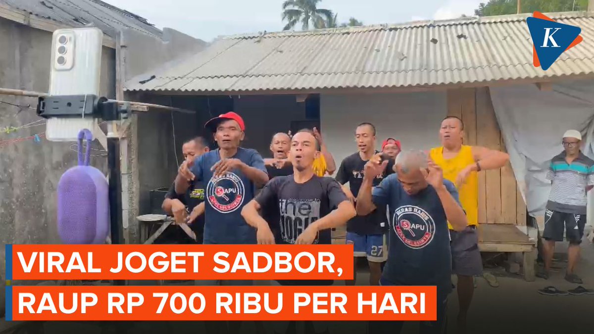 Viral Joget Sadbor di Tiktok, Bisa Dapat Saweran Rp 700 Ribu Per Hari < #JogetSadbor #GunawanJogetSadbor #JogetSadborTikTok