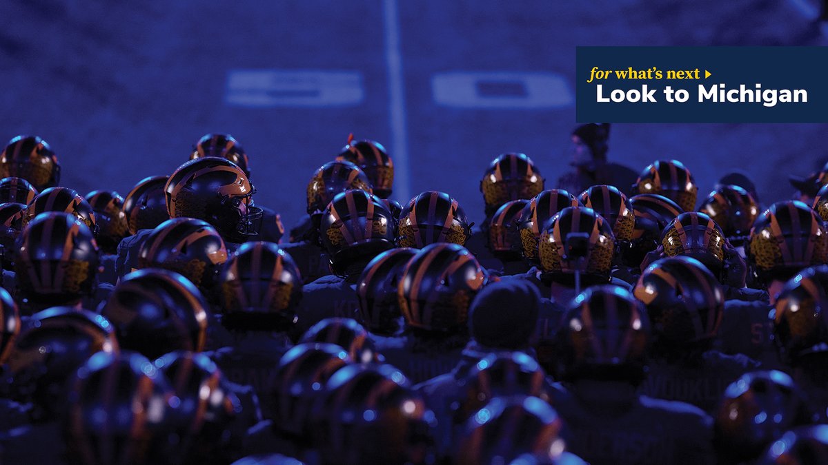 Michigan Athletics is excited to launch the Look to Michigan fundraising campaign! For what’s next, Look to Michigan. SUPPORT » | #GoBlue