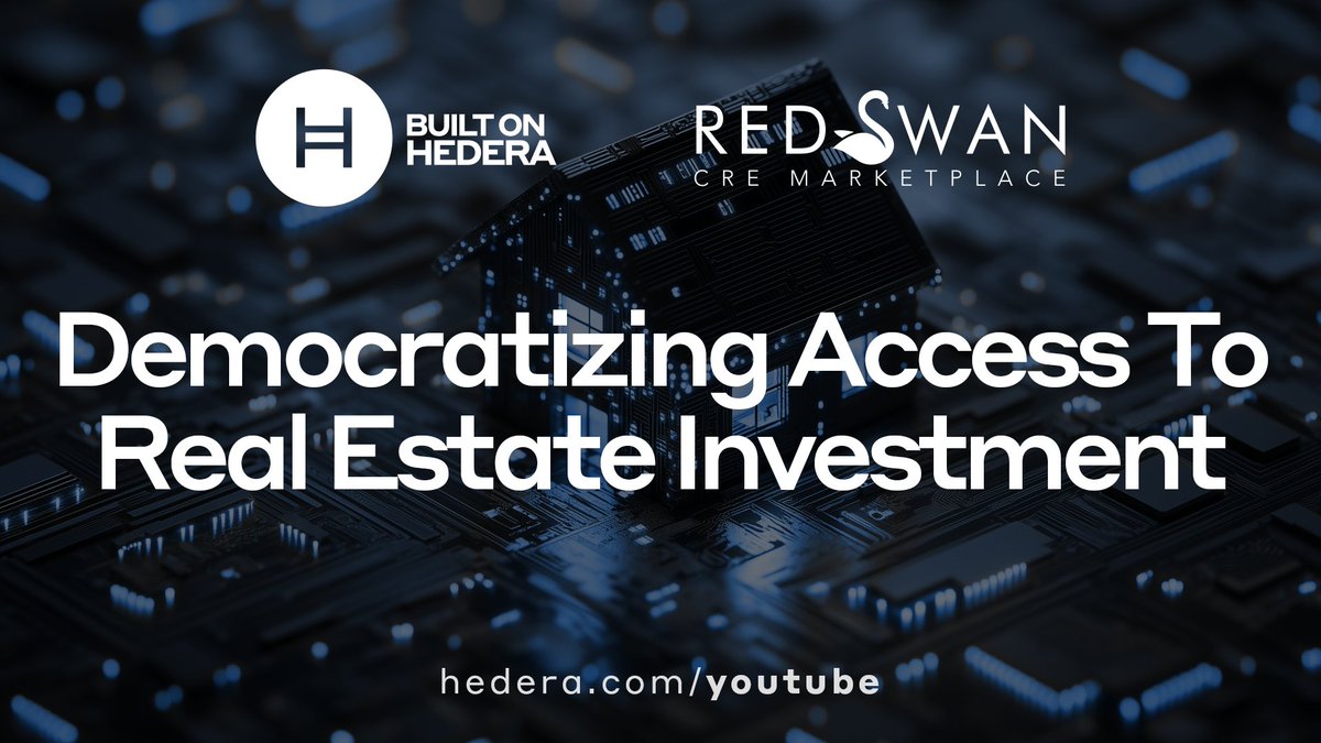 With #Hedera, Whitney Rollins is revolutionizing the world of commercial real estate with #tokenization—democratizing investment opportunities by bringing increased accessibility and previously untapped liquidity to the legacy market. #RWA