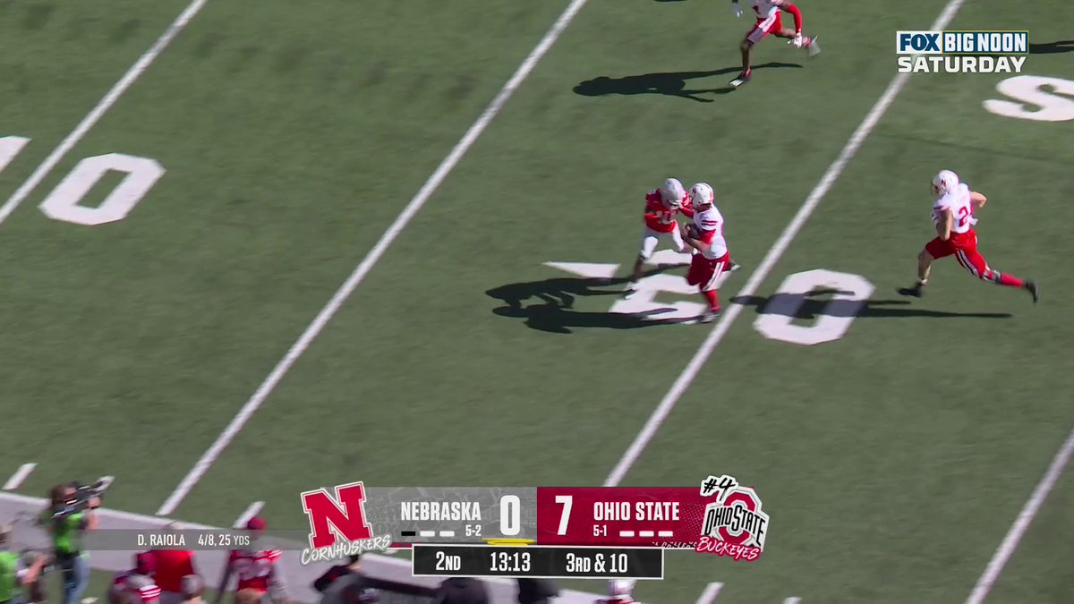 Raiola on the MOVE for Nebraska Football 💨😤
