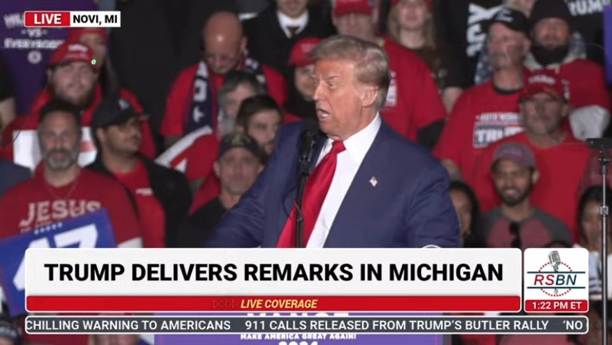 Trump: There will be no hydrogen. They tend to blow up and once they blow up you are not recognizable anymore. No, they say that's the hottest new thing. Hydrogen does. Anybody in the, they say it's so hot. The problem is when it's not, when it's not hot, it's bad. It's bad. So, I don't want to do that. They say for the most part here is for the most part it's really wonderful. But when it goes bad it's over, you're not recognizable. They call the wife. Please come and inspect to see whether or not this is your husband. He's lying against a tree and the tree has a lot of red on it... Is that ok for everybody?