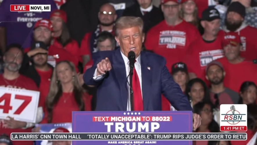 Trump says journalists who don’t cover him positively are “the enemy”: “They’re so evil. They are actually the enemy of the people. They really are so evil”